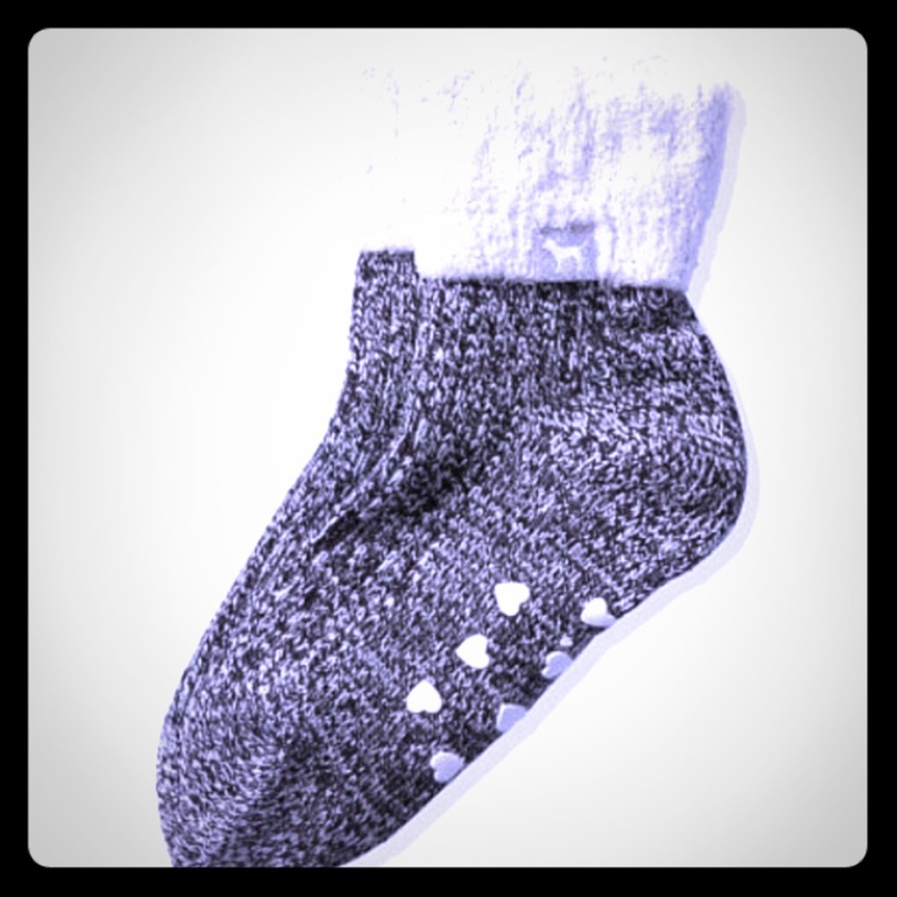 🖤VS PINK💗Cozy Lined Crew Socks👣NWT/NIP💖